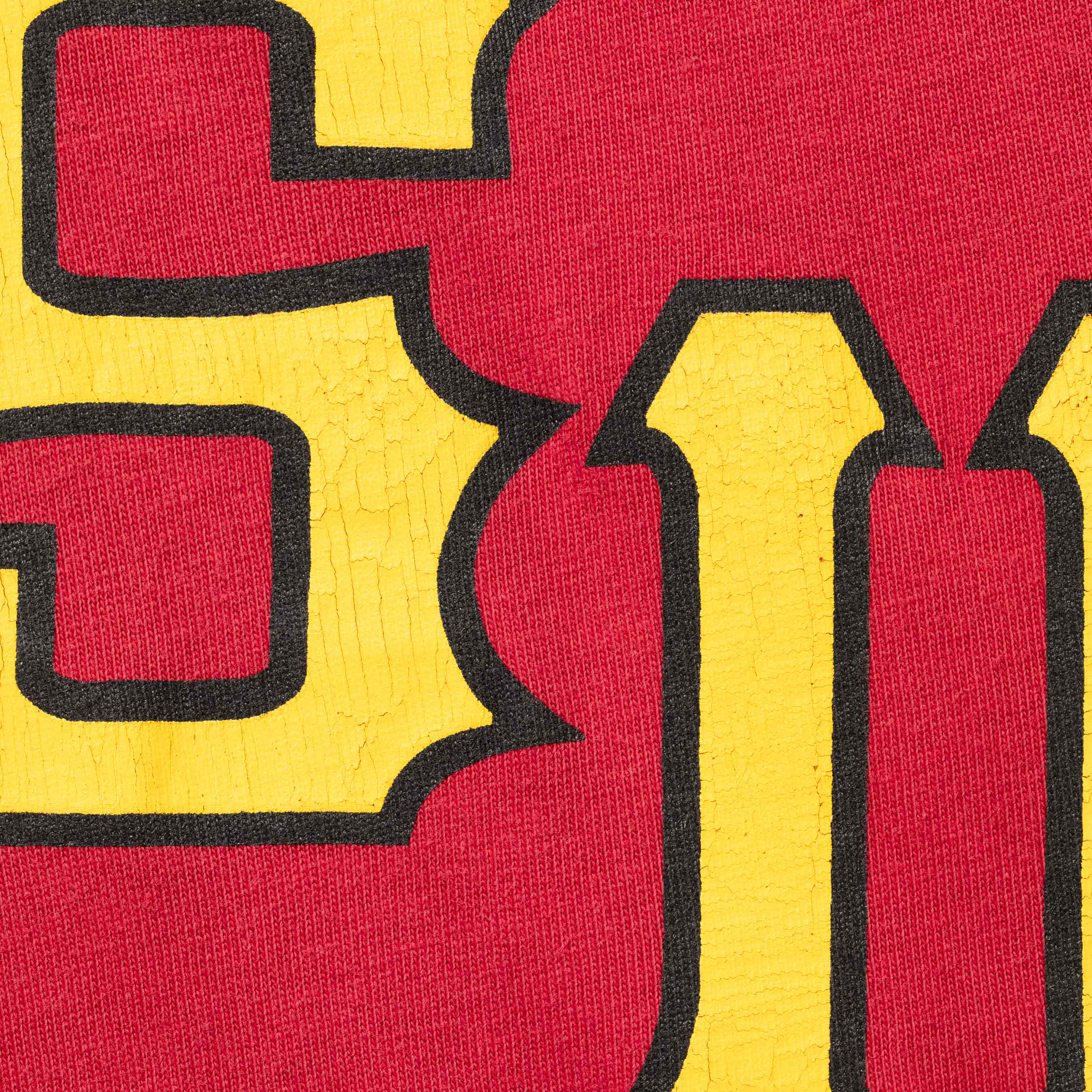 Cracked Spellout S/S Top view 9